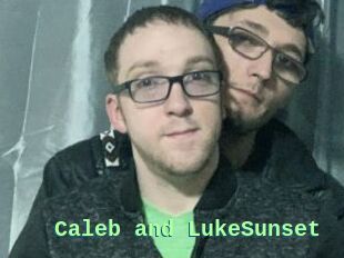 Caleb_and_LukeSunset