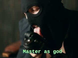 Master_as_god